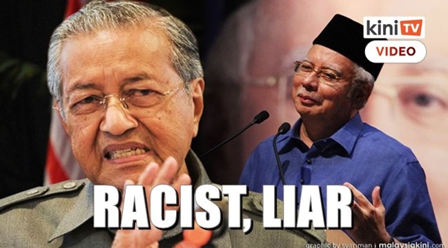 ‘Racist, liar’ - Najib attacks Dr M at 2021 World Chinese Economic Forum