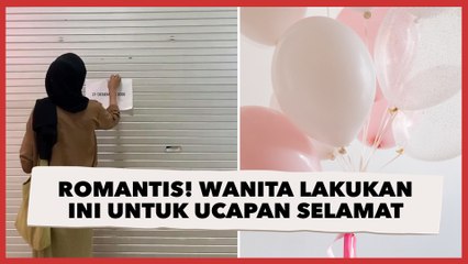 Romantis! Viral Wanita Lakukan Ini di Mall untuk Ucapkan Selamat Ulang Tahun ke Pacar
