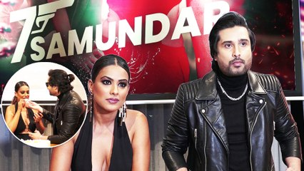 Super Model Yawar Mirza and Tv Sensation Nia Sharma CelebratesThe Success Of Saat Samundar Paar