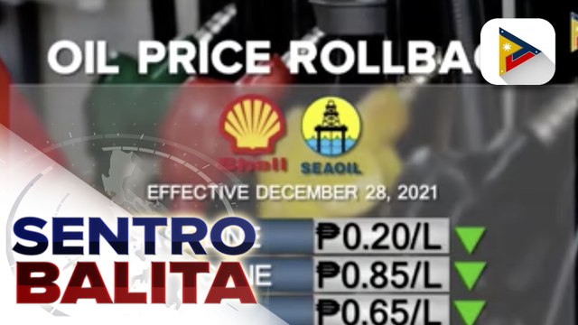 Mga kumpanya ng langis, may bawas-presyo ngayong huling linggo ng taon