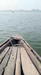 Boat in ganga river