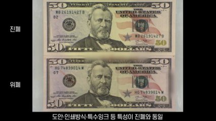 국정원, '슈퍼노트급' 50달러 위폐 입수...유통경로 추적 / YTN
