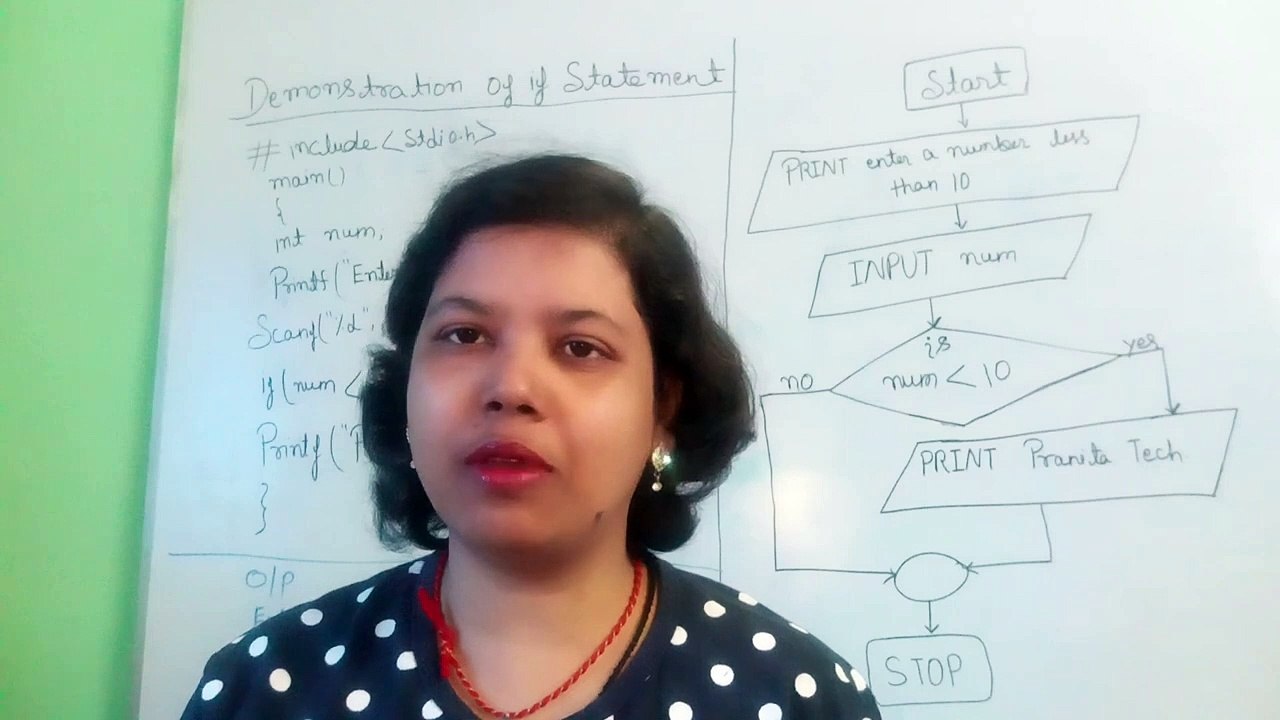 DEMONSTRATION OF _IF_ STATEMENT__ LET US C_CHAPTER 2 PART1_(720P_HD)