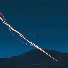 High Tech Ram Warthog Action fire on Jet Plane