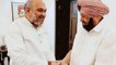 Amarinder meets Amit Shah ahead of Punjab polls