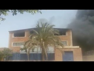 حريق بمصنع بويات غرب الإسكندرية