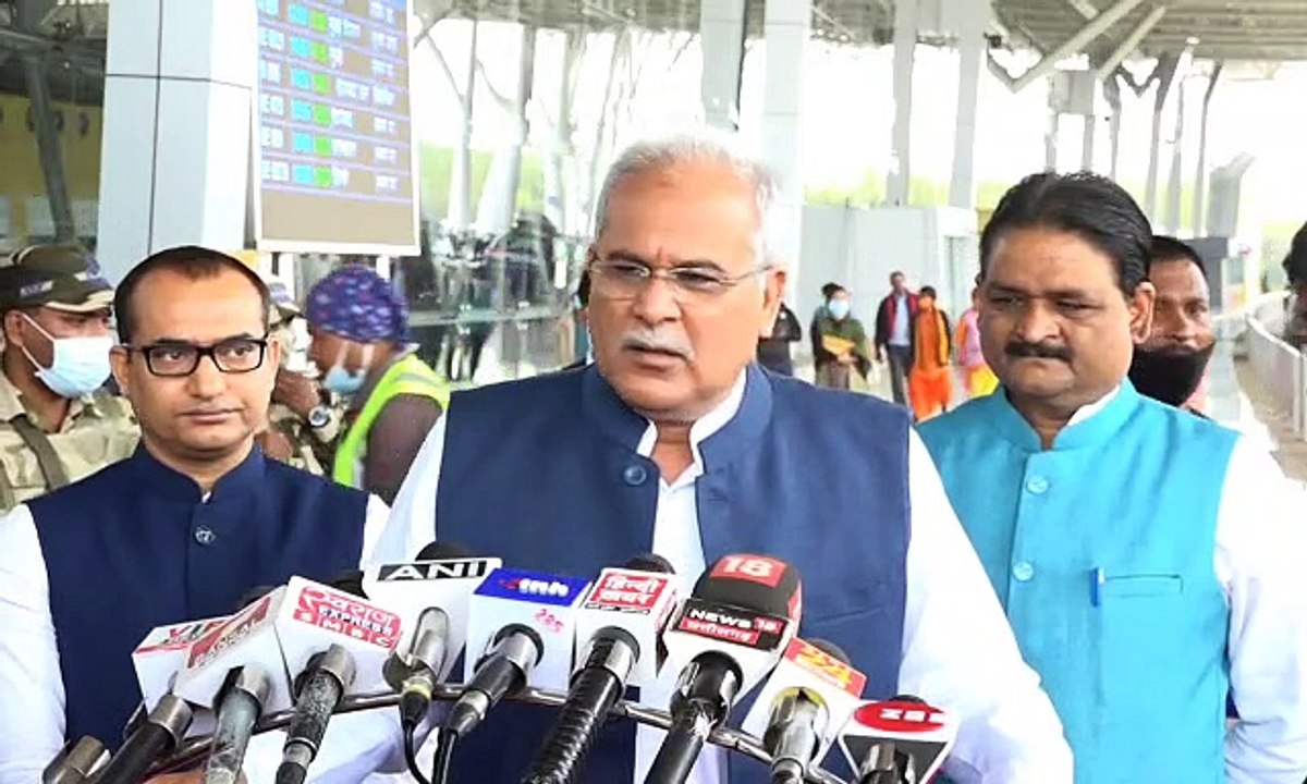 धर्म संसद में गांधी पर विवादित टिप्पणी मामले की CM भूपेश ने की निंदा, बीजेपी पर साधा निशाना