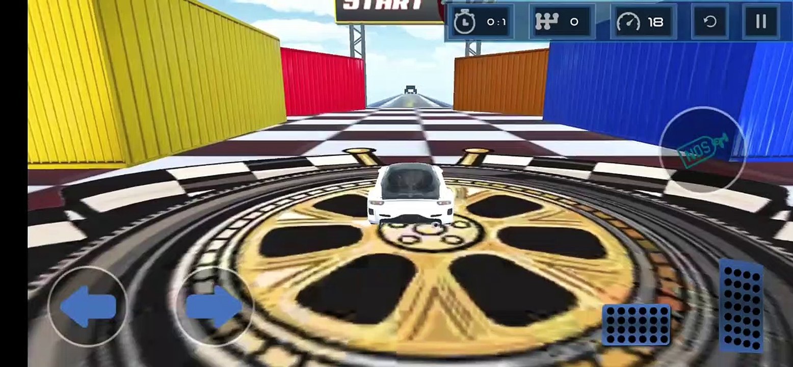 Ultimate Car stunts Simulator - Mega Ramp Racing _ Android Gameplay