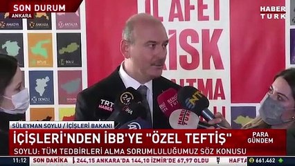 Soylu'dan İBB açıklaması: Kimsenin belediyesiyle işimiz yok, terörle mücadele ediyoruz