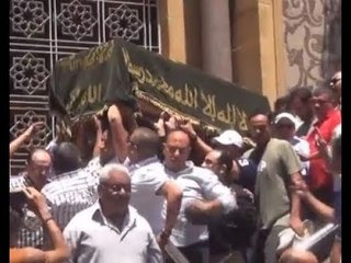 تشييع جنازة سيف العماري عضو مجلس إدارة الزمالك السابق