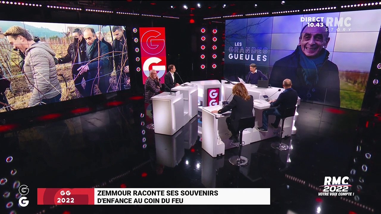GG 2022 : Zemmour raconte ses souvenirs d'enfance au coin du feu - 27/12