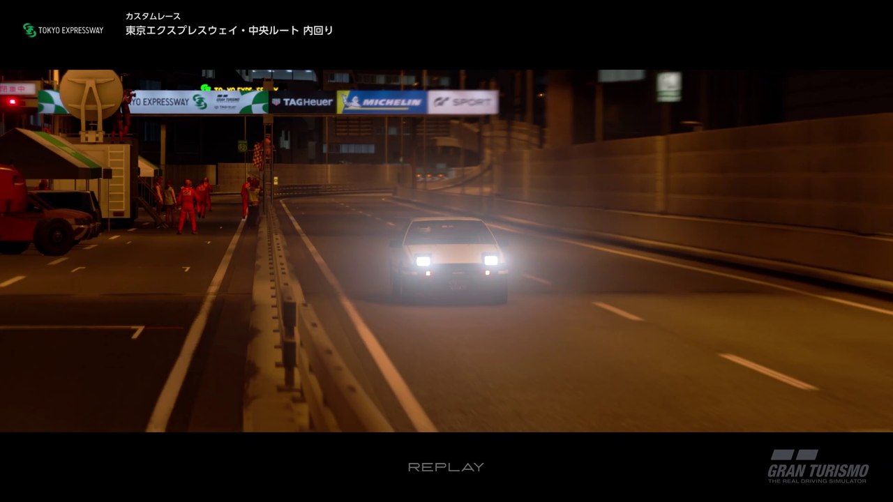AE86 vs RCZ Gr.B initialD battle [GTsport]　頭文字D風動画
