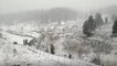 Pahalgam in Kashmir Valley receives fresh snowfall