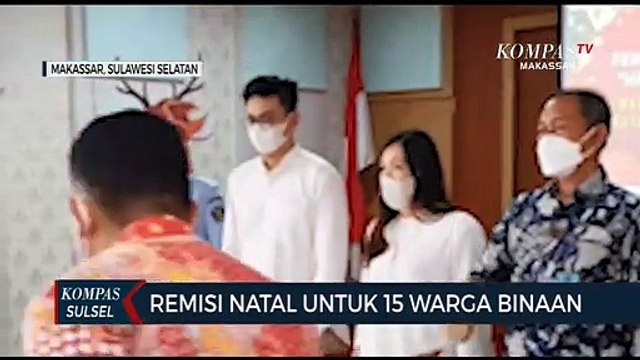 Remisi Natal Untuk 15 Warga Binaan Rutan Makassar