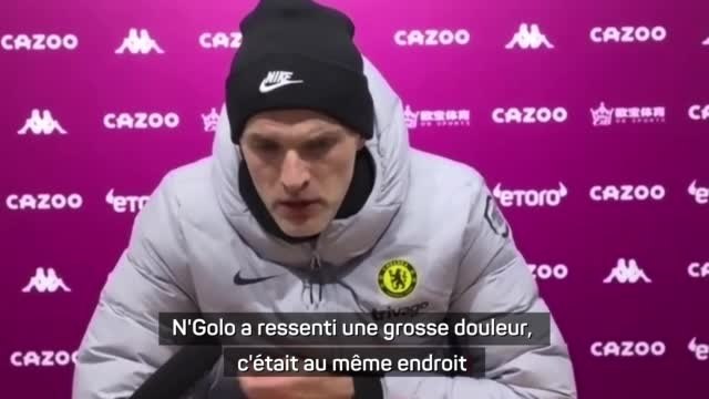 19e j. - Tuchel revient sur les blessures de Kanté et Thiago Silva