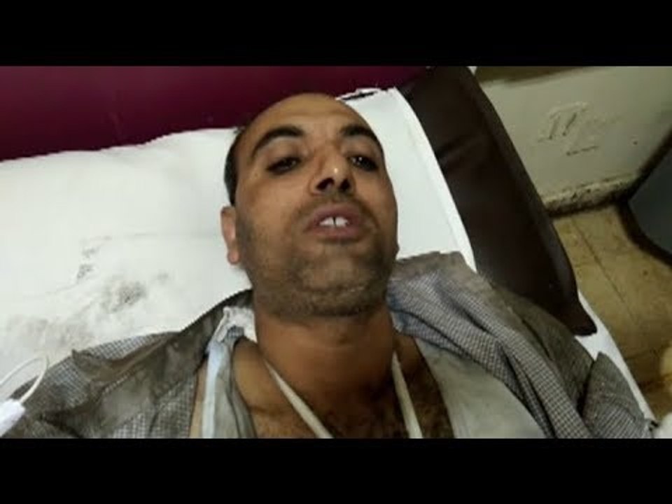 أحد مصابي قطار البدرشين يروي  تفاصيل أثناء وقوع الحادث