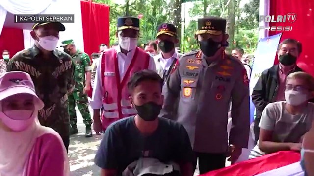 Kapolri Sepekan : Kapolri Meninjau Prokes di Tempat Wisata (2/3)