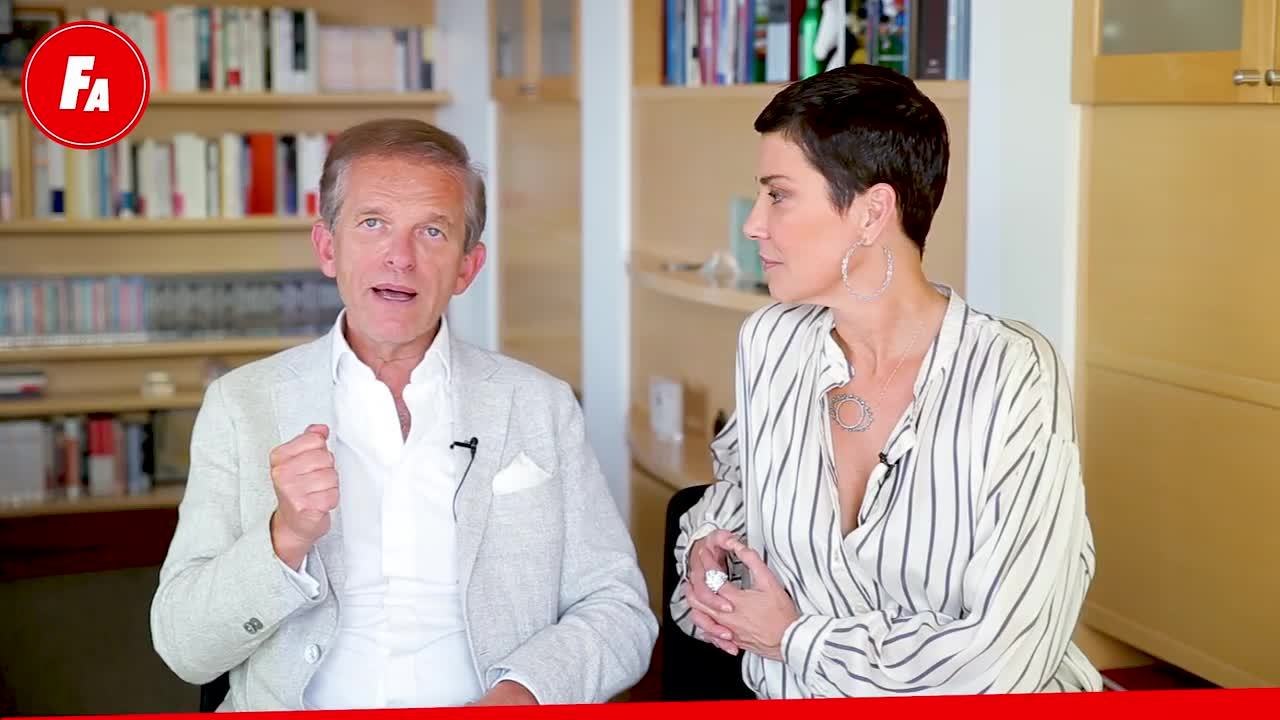 FEMME ACTUELLE - Rencontre avec Cristina Cordula et le Docteur Saldmann pour l'émission "Objectif 10 ans de moins" sur M6