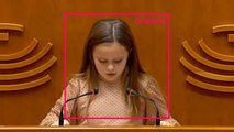 SIMONE : Elsa, petite fille trans de 8 ans et son discours à l'Assemblée espagnole