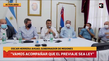 "Vamos acompañar que el PreViaje sea ley"