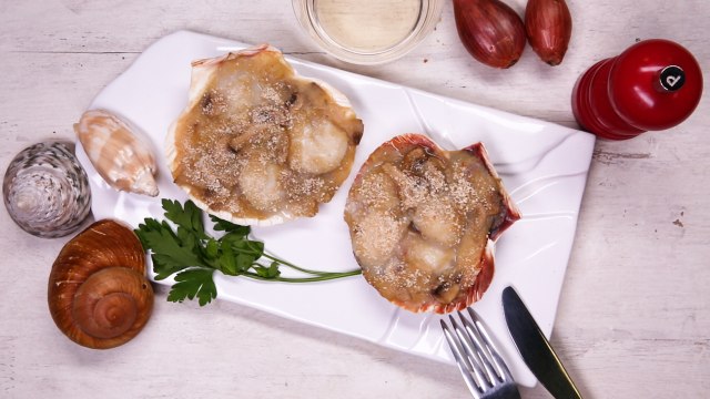 CUISINE ACTUELLE - Coquilles Saint-Jacques à l'ancienne