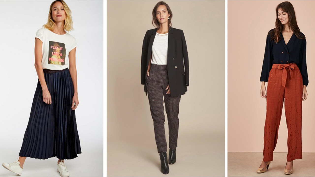 Pantalons : 20 modèles originaux et stylés qui changent du jean : Femme  Actuelle Le MAG