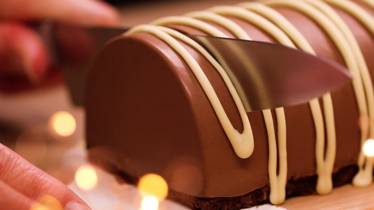 CUISINE ACTUELLE - Bûche choco-passion