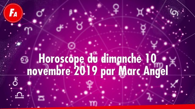 FEMME ACTUELLE - Horoscope Du Dimanche 10 Novembre 2019
