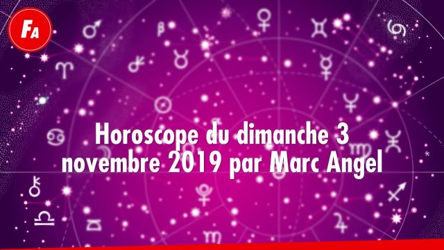 FEMME ACTUELLE - Horoscope du dimanche 3 novembre 2019