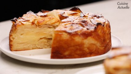 Gâteau invisible aux pommes