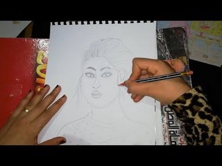 إيمان.. حارسة عقار تهوى الرسم: بيهوّن علىّ كتير