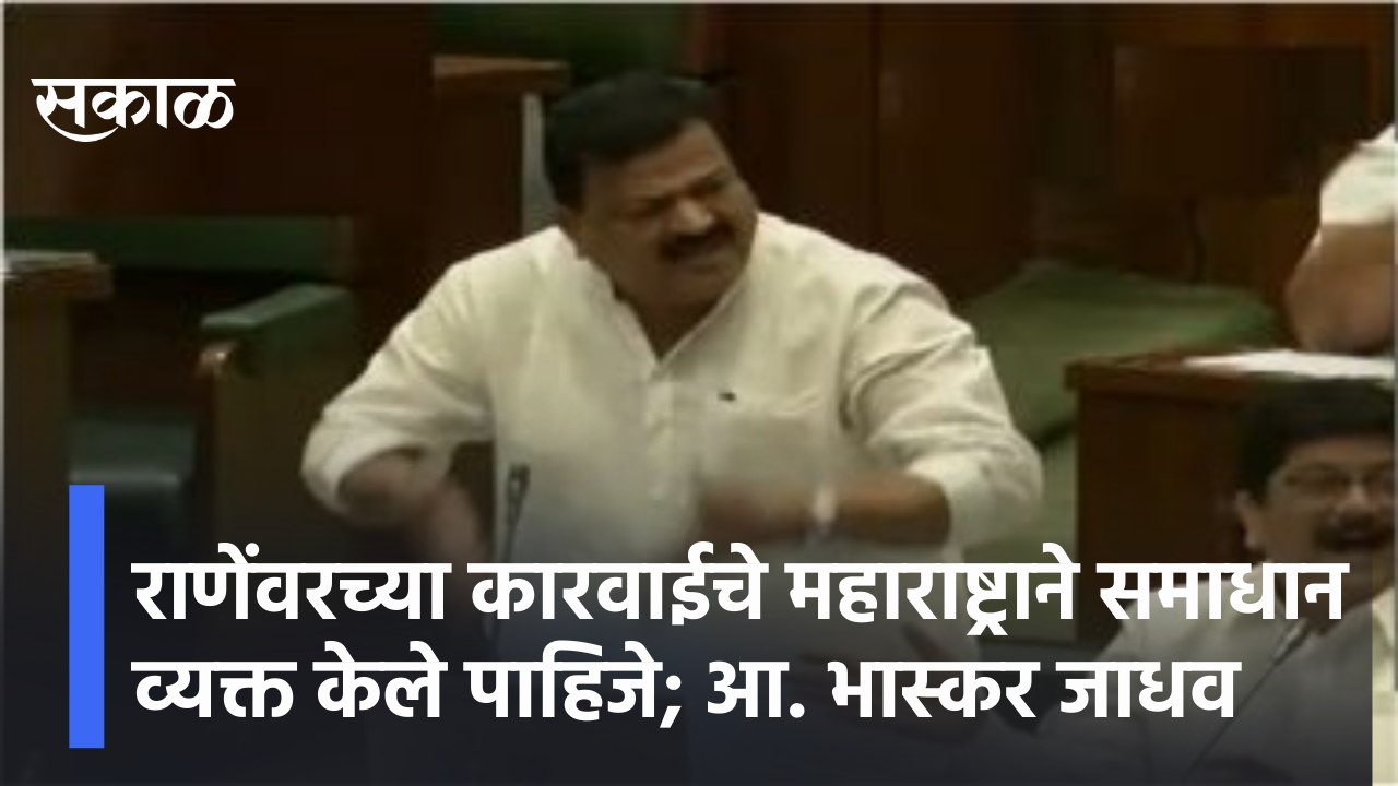 Winter Session 2021 | राणेंवरच्या कारवाईचे महाराष्ट्राने समाधान व्यक्त केले पाहिजे; आ. भास्कर जाधव