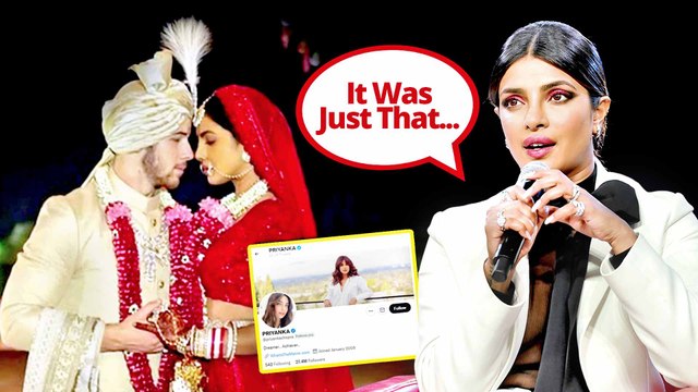 प्रियंका चोपड़ा ने खोला 'जोनस' और 'चोपड़ा' को हटाने का राज