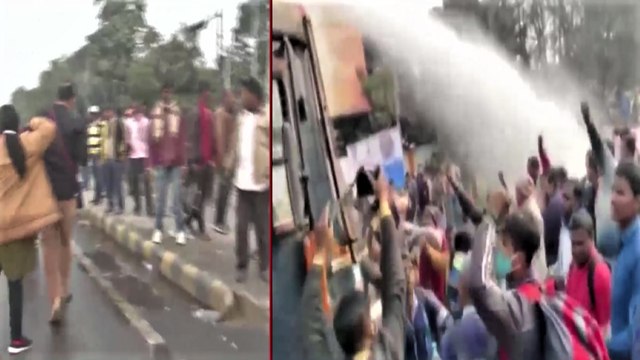 Lathi-charge on ward secretaries staging protest in Patna