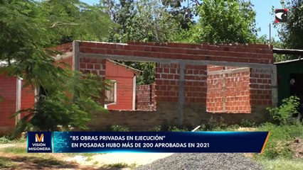 85 obras privadas en ejecución