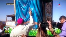 Inauguran imagen gigante del Santo Niño de Atocha en Zacatecas