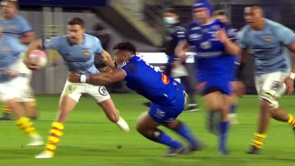 TOP 14 - Essai de Martin LAVEAU (CO) - USA Perpignan - Castres Olympique - J13 - Saison 2021/2022