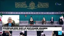 Nucléaire iranien : nouvelles discussions à Vienne, la levée des sanctions reste la 