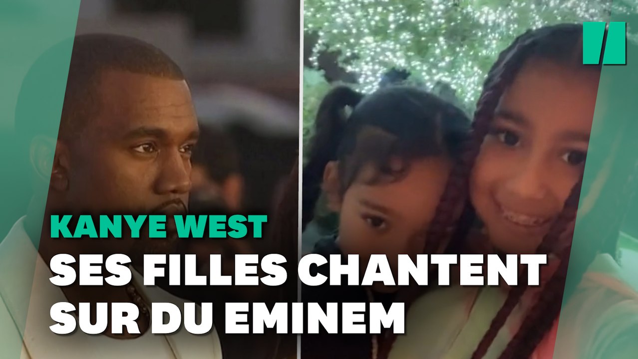 Quand les filles de Kanye West tentent de rapper sur un classique d'Eminem