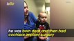 Deaf Baby Hears Mom and Dad For the First Time