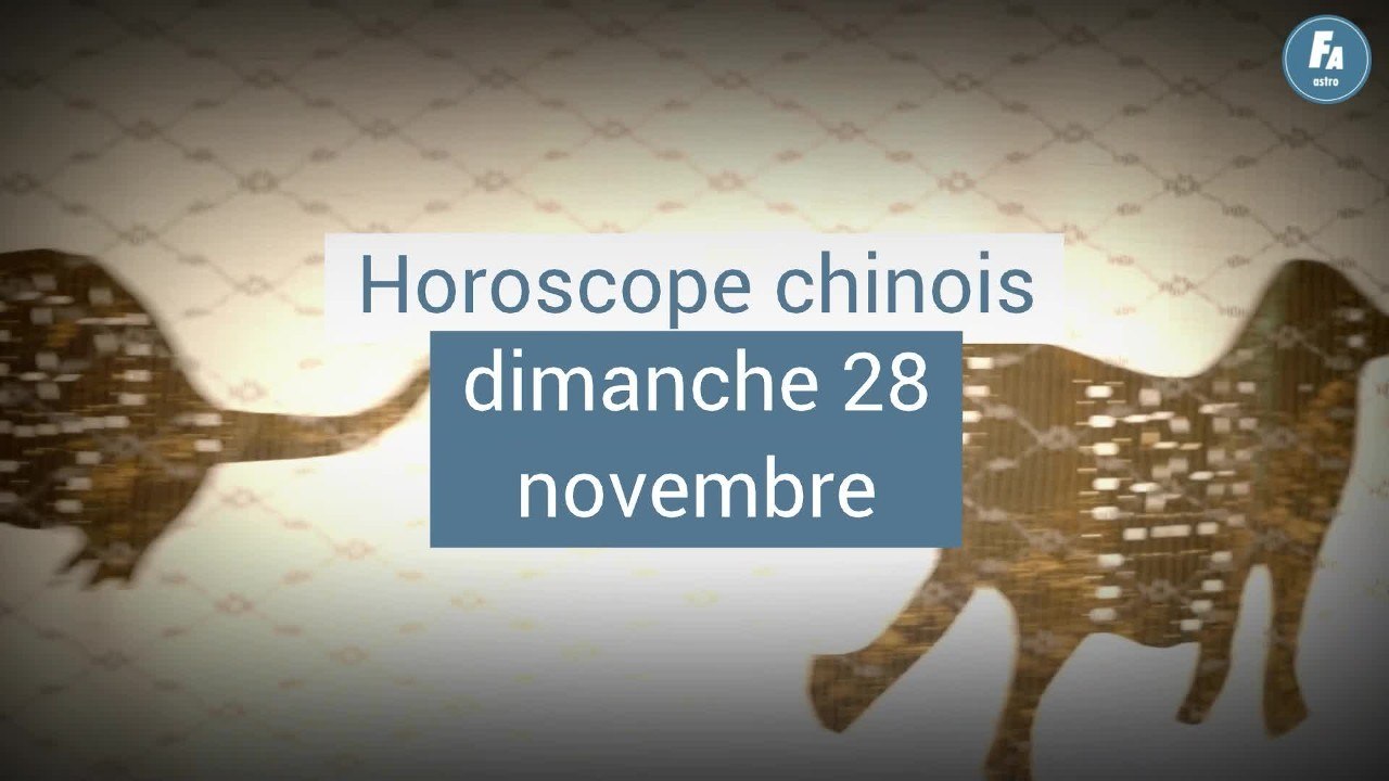 FEMME ACTUELLE - Horoscope chinois du jour du dimanche 28 novembre, le Dragon de Métal