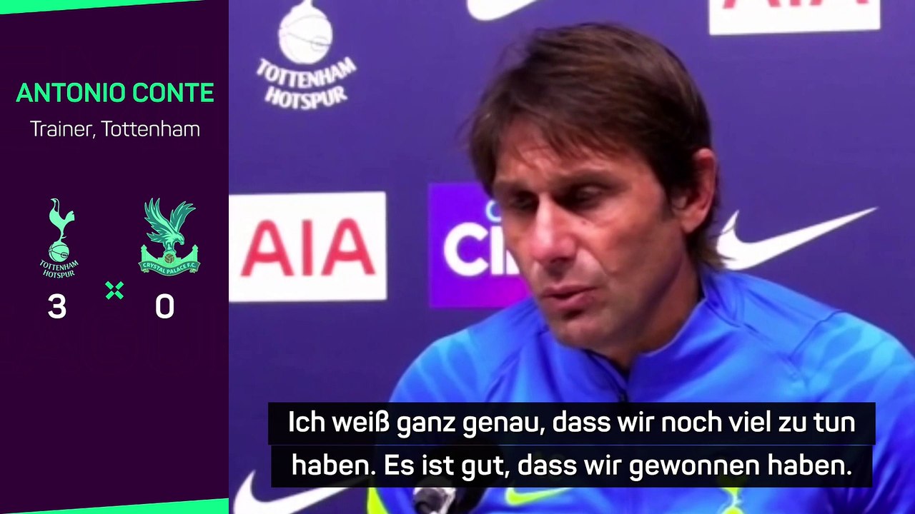 Conte nach Sieg am Boxing Day: 'Noch viel zu tun'
