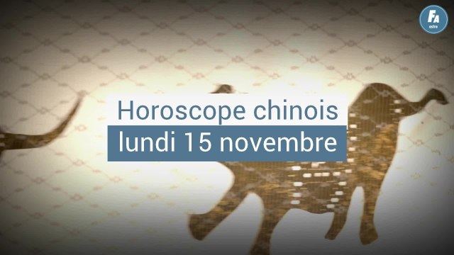 FEMME ACTUELLE - Horoscope chinois du jour, Lapin de Feu, du lundi 15 novembre