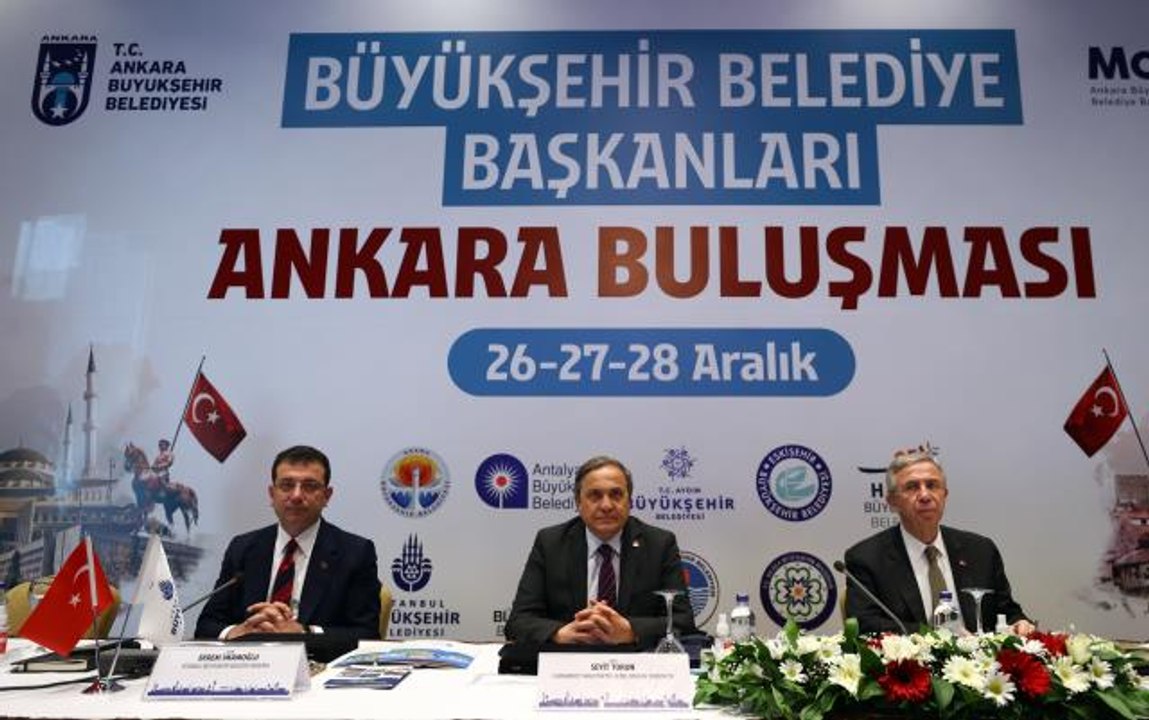 Mansur Yavaş, "Büyükşehir Belediye Başkanları Ankara Buluşması"nda konuştu Açıklaması