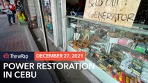 VECO: Power fully restored in Cebu by January 31