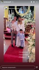 Santiago Arias y su esposa Karin Jiménez confirman que están eperando su tercer hijo