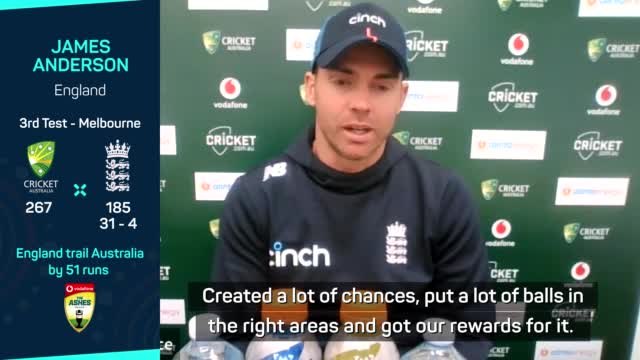 Anderson disappointed after England's batting collapse