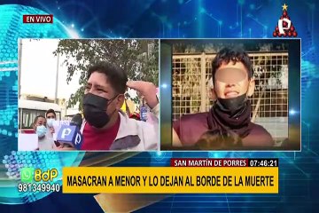 Menor es masacrado y ahora está al borde de la muerte en SMP