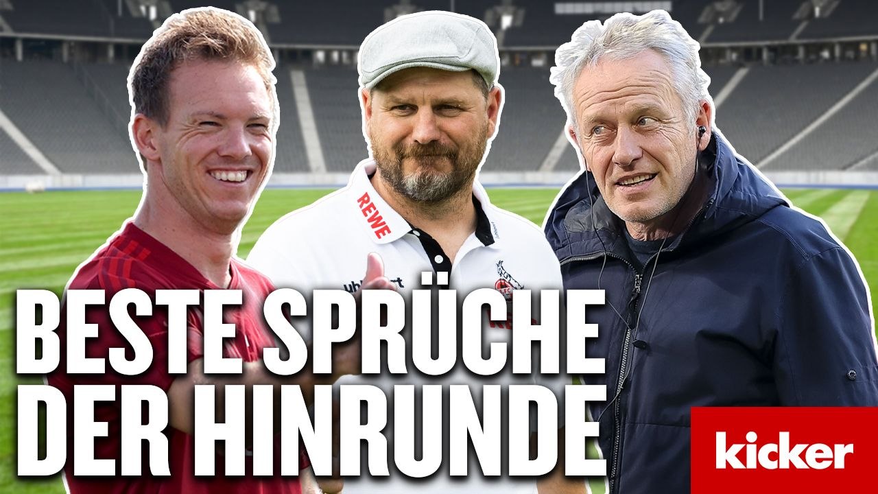 'Sumoringer' Baumgart vs. 'Alter Mann' Streich: Sprüche der Hinrunde