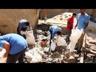 صحبة الخير تنظم حملة نظافة في شارع المعز